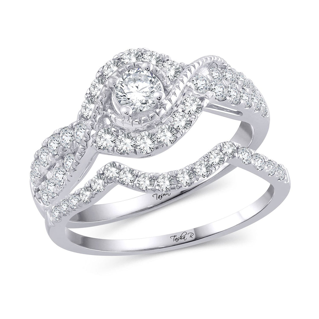 14K 1.00CT Diamond BRIDAL RING