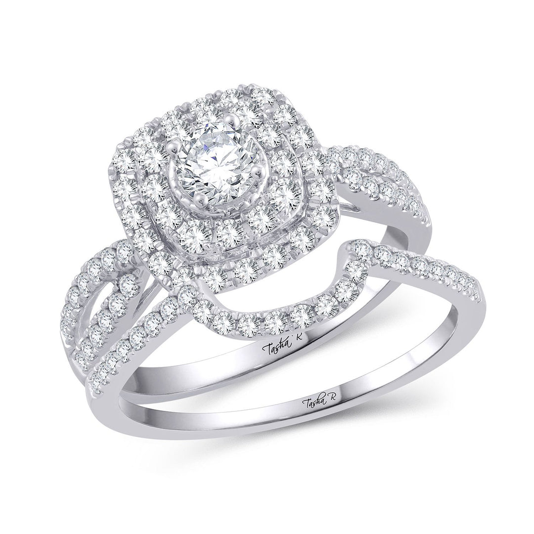 14K 1.00CT Diamond BRIDAL RING