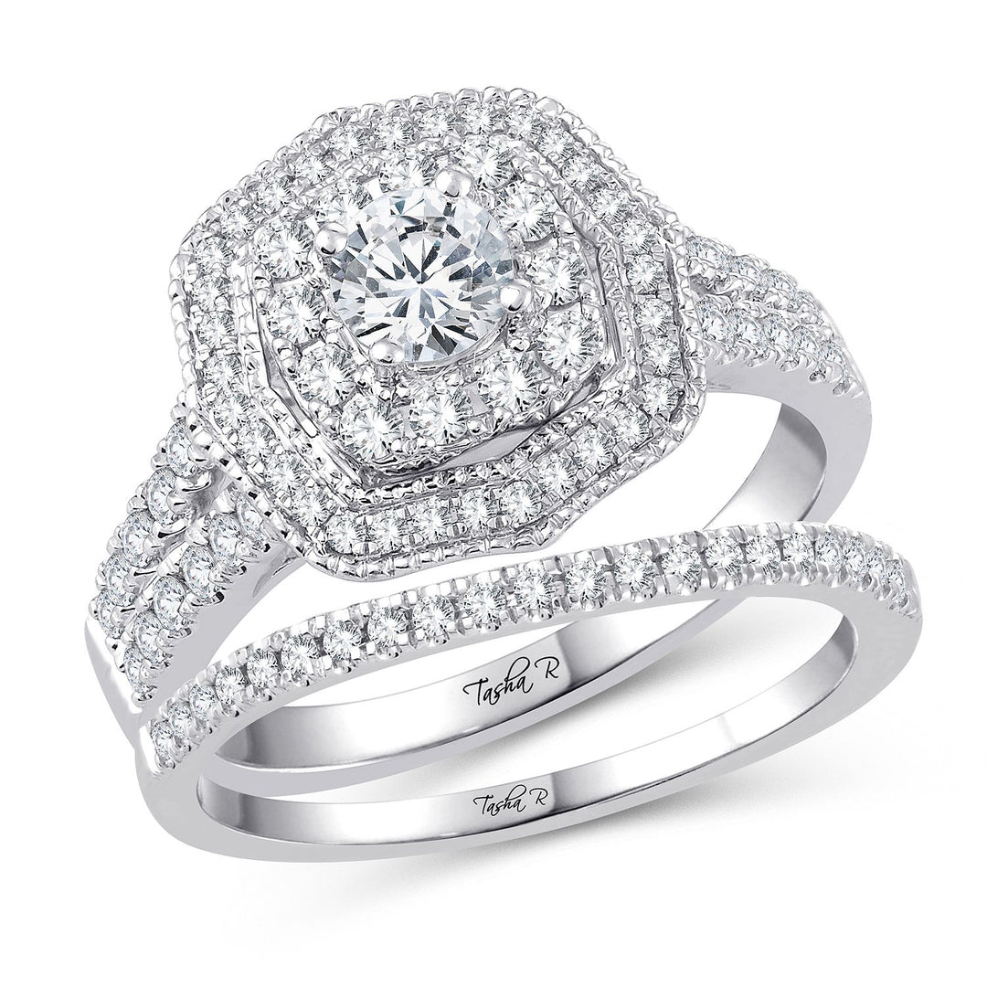 14K 1.00CT Diamond BRIDAL RING