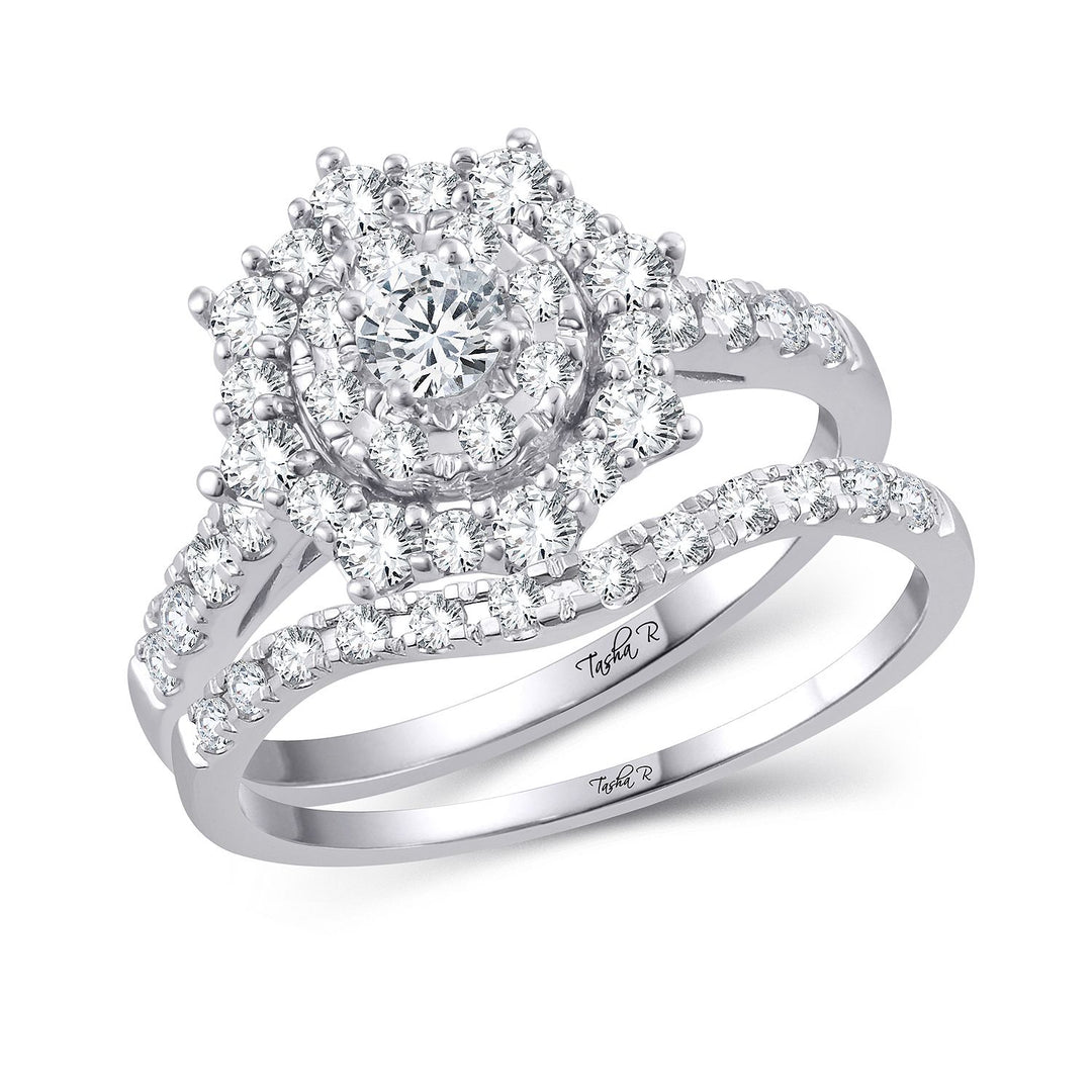 14K 1.00CT Diamond BRIDAL RING