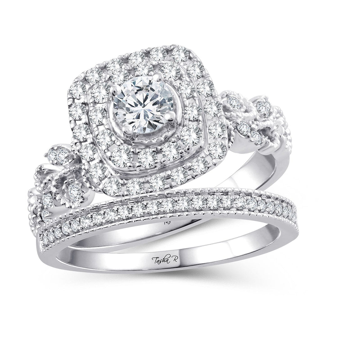 14K 1.00CT Diamond BRIDAL RING