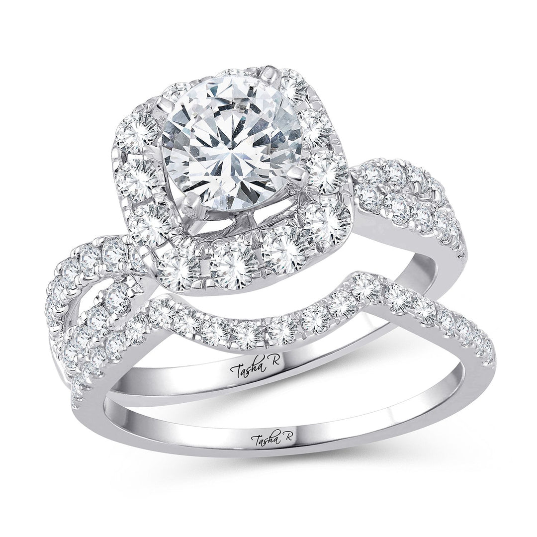 14K 1.26CT Diamond SEMI MOUNT