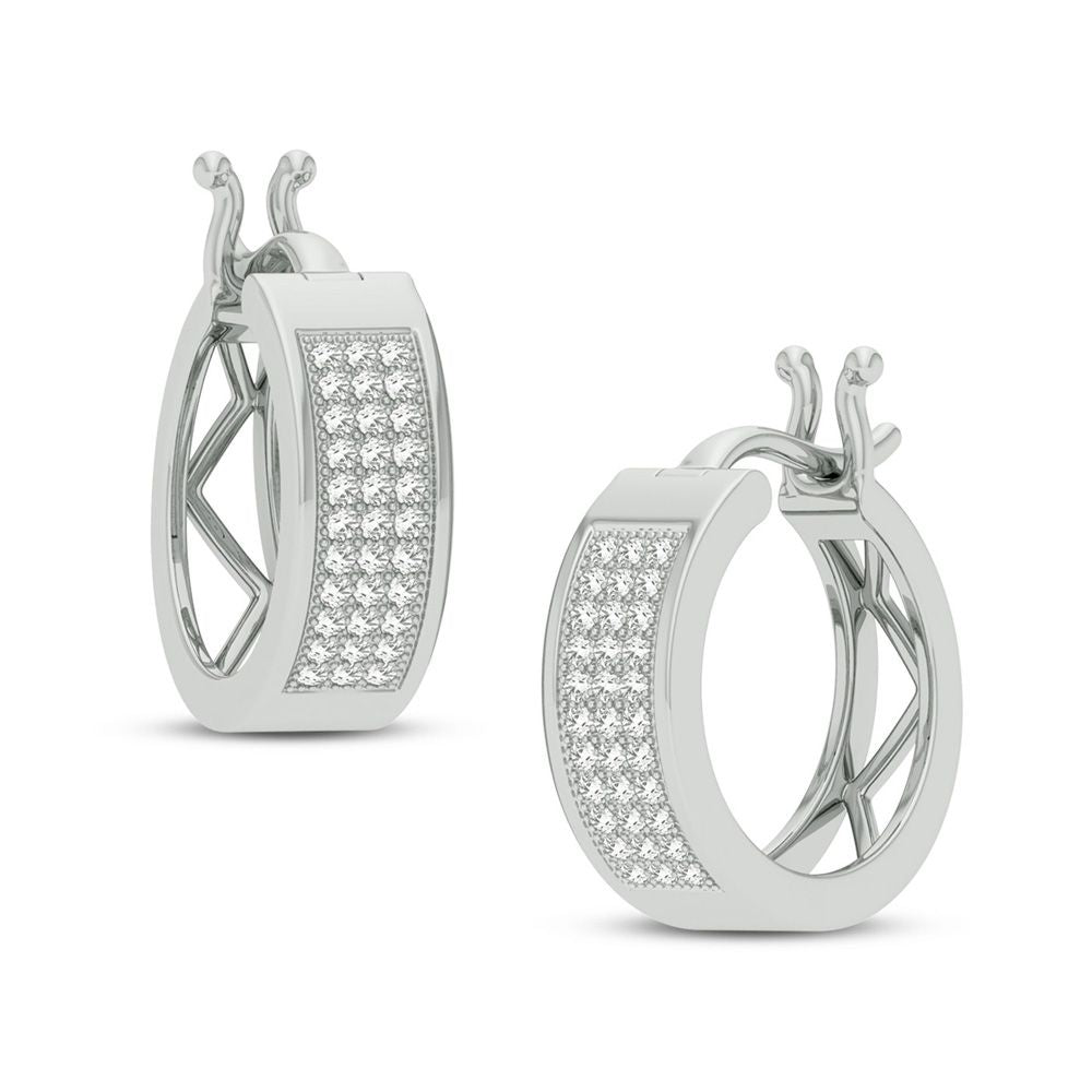 10K 0.15CT DIAMOND EARRING