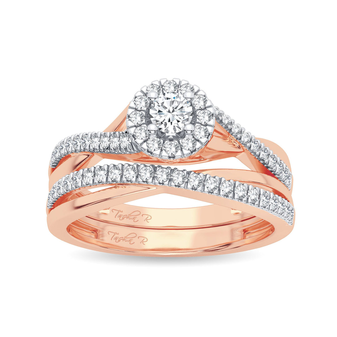 14K 0.33CT Diamond Bridal Ring