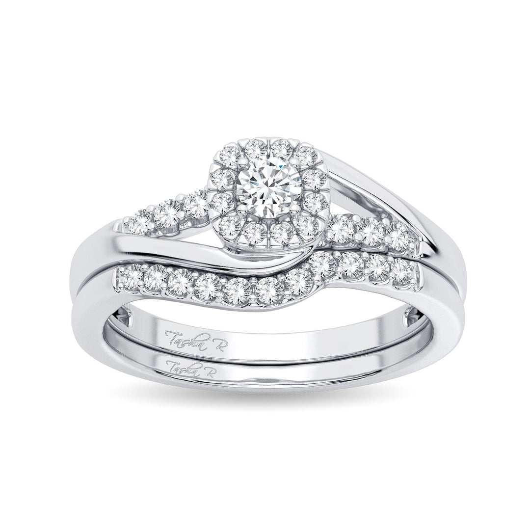 Beautiful 10K 0.33CT Diamond Bridal Ring