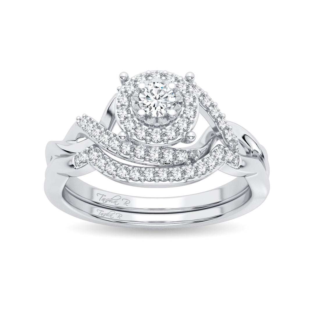 14K 0.33CT Diamond Bridal Ring