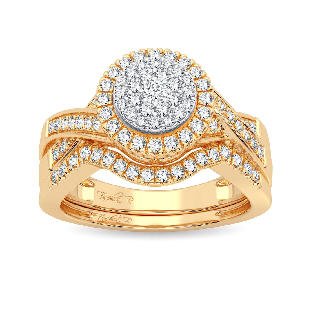 14K 0.40CT DIAMOND BRIDAL RING