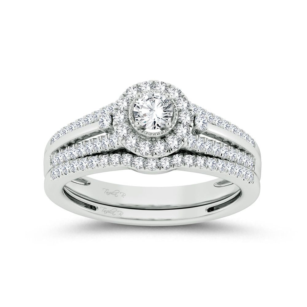 14K 0.50ct Diamond Bridal Ring