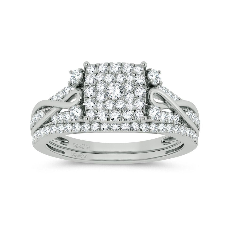 14K 0.50ct Diamond Bridal Ring