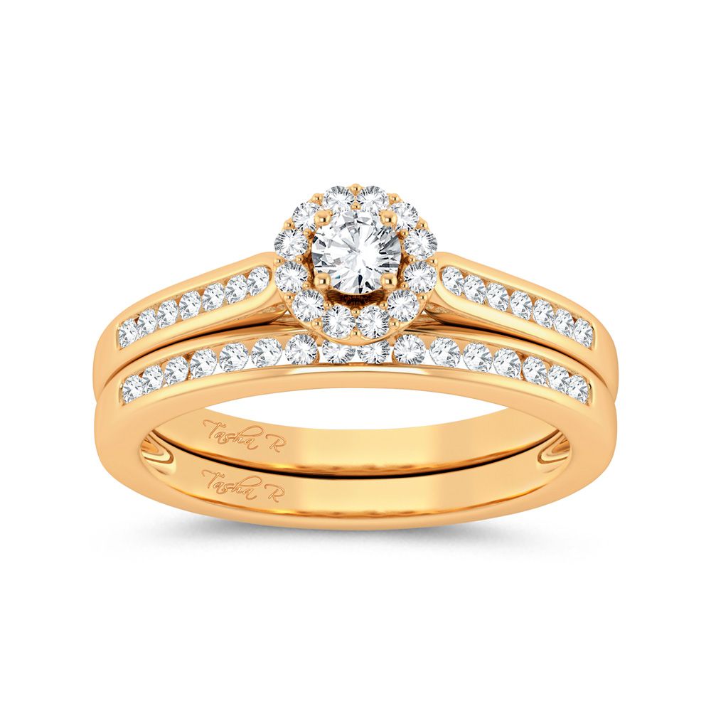 14K 0.50ct Diamond Bridal Ring