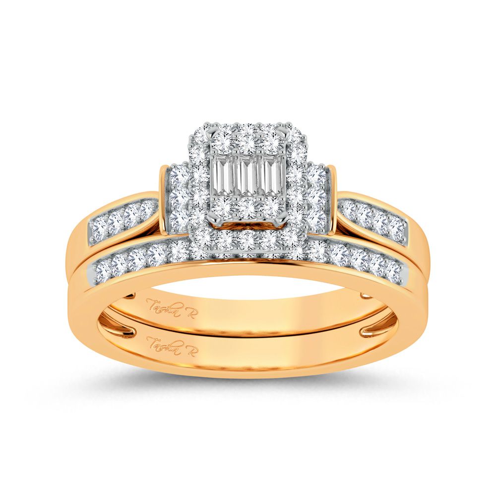 14K 0.50ct Diamond Bridal Ring