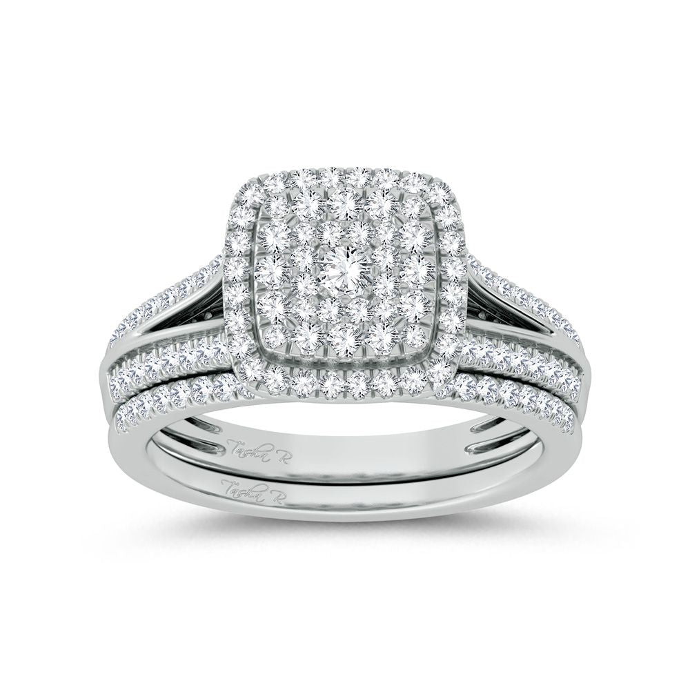 14K 0.62ct Diamond Bridal Ring