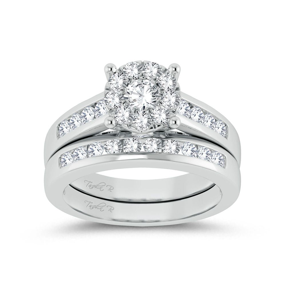 14K 1.00ct Diamond Bridal Ring