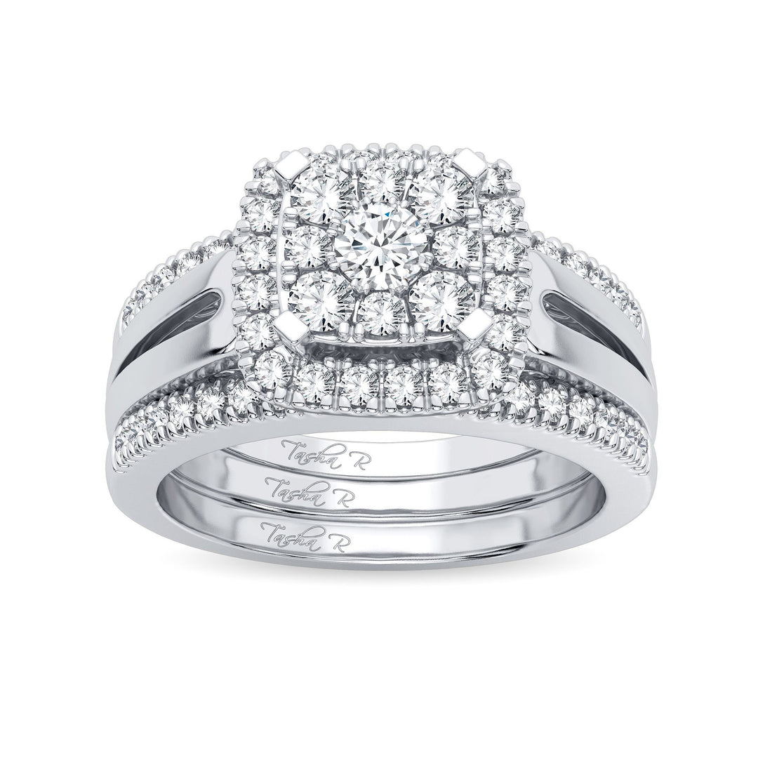 14K 0.75CT Diamond Bridal Ring