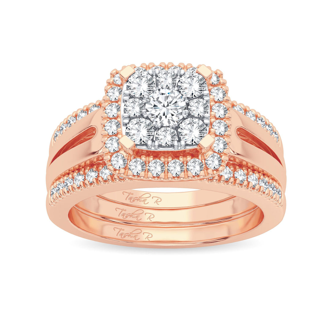 14K 0.75CT Diamond Bridal Ring