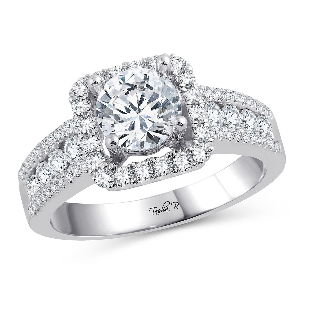 14K 0.81CT Diamond SEMI MOUNT RING