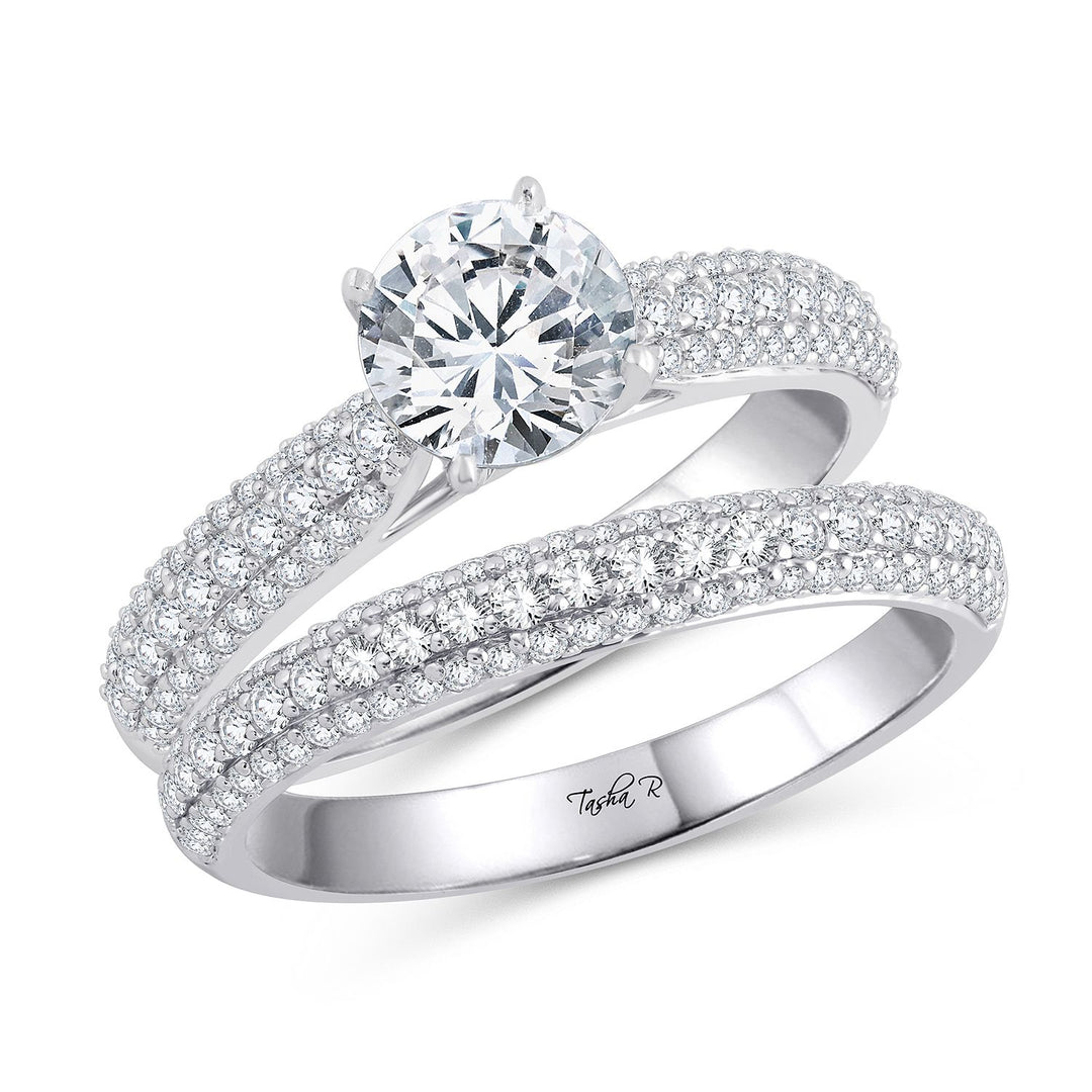 14K 0.83CT Diamond SEMI MOUNT RING