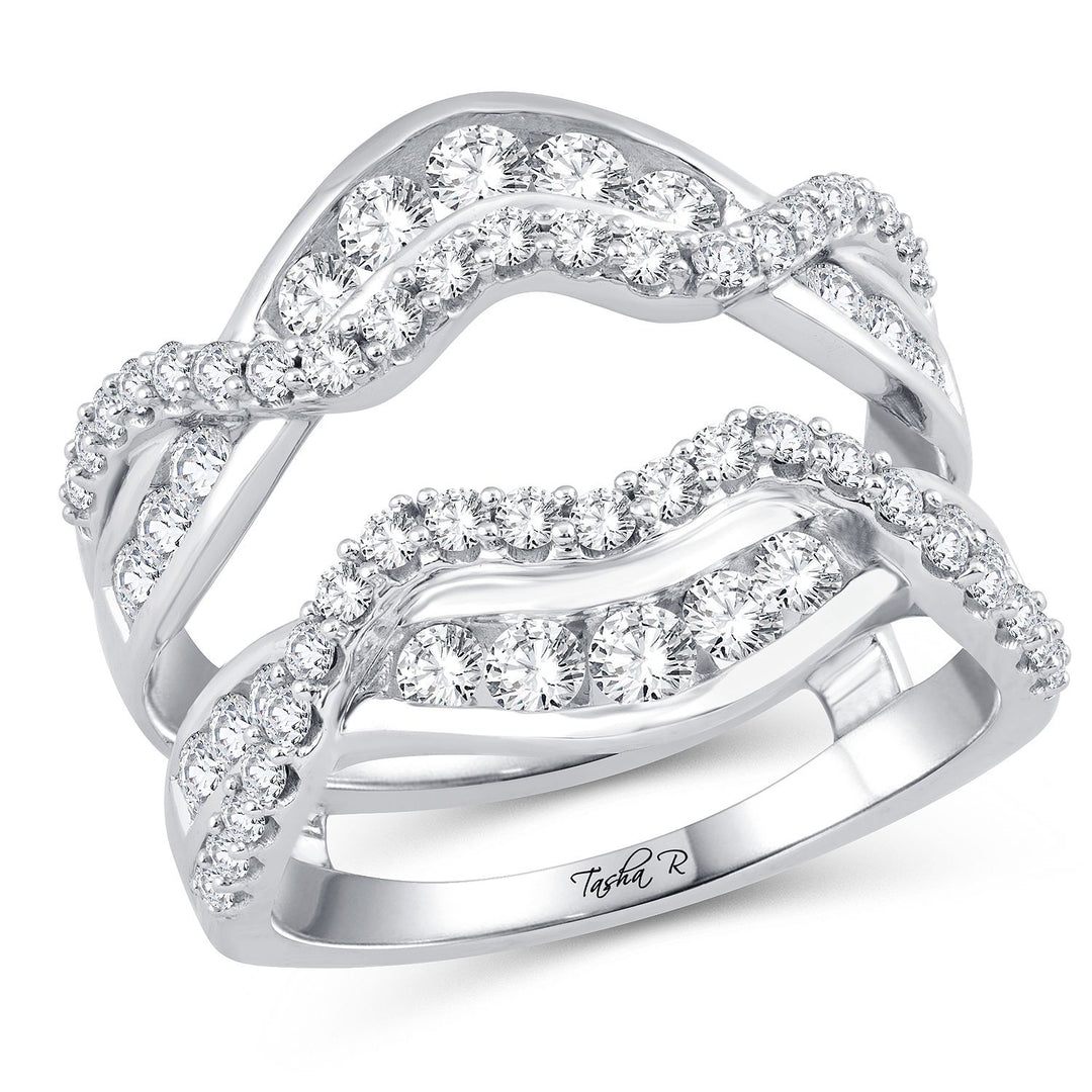 14K 1.50CT Diamond RING GUARD