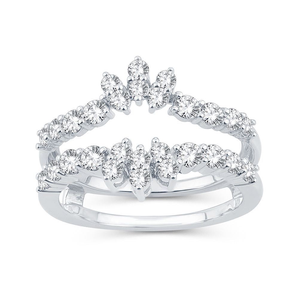 14K 1.00CT Diamond RING GUARD