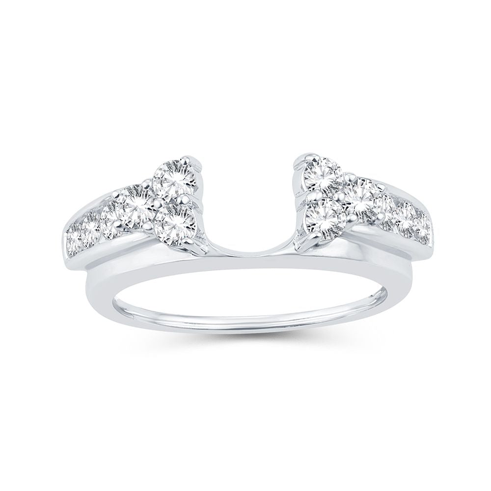 14K 0.75CT Diamond Enhancer Band