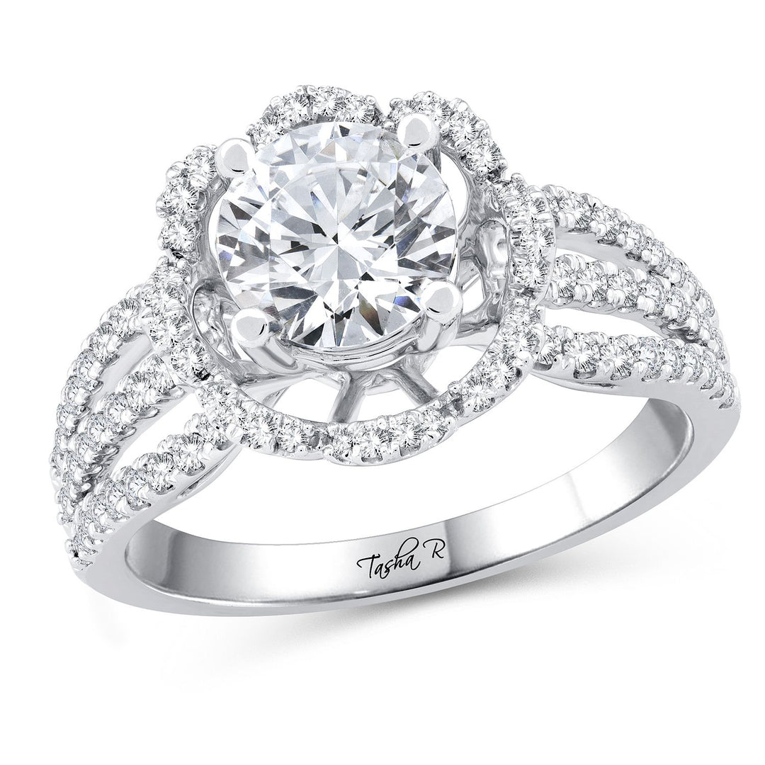 14K 0.50CT Diamond SEMI MOUNT RING