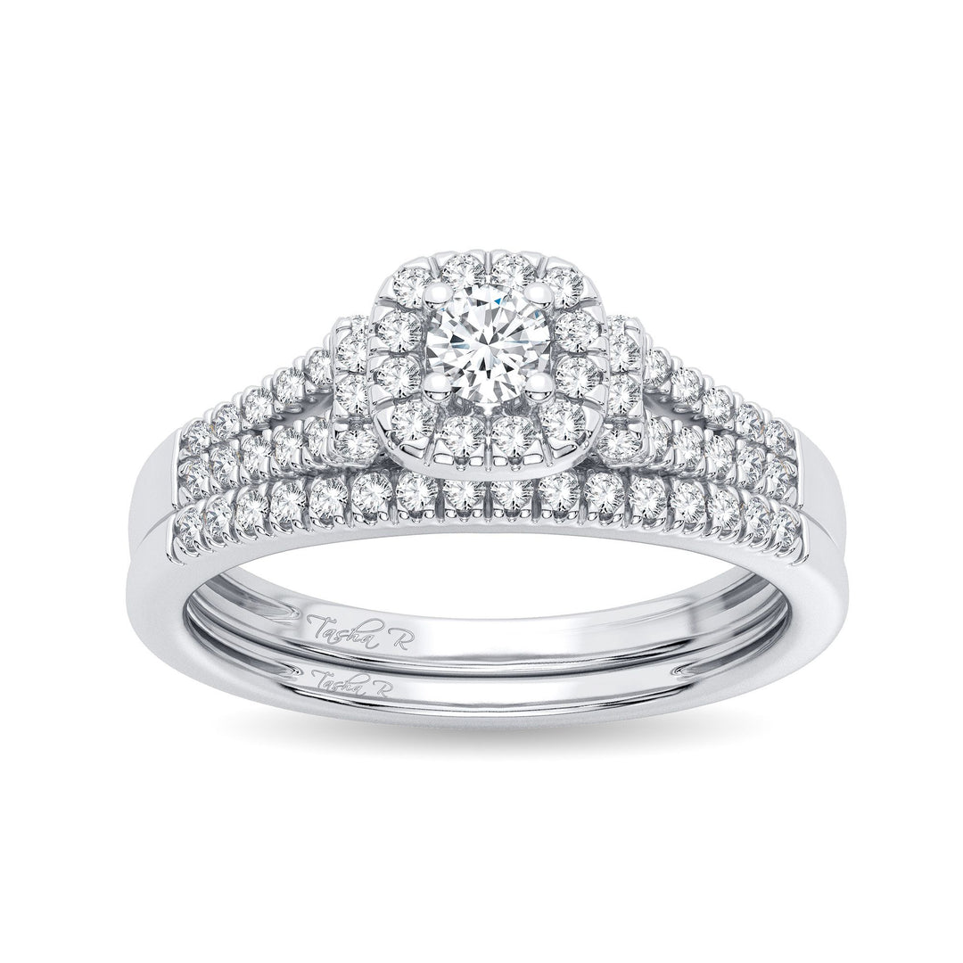 14K 0.33CT Diamond Bridal Ring