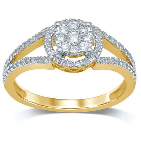 14K 0.33ct Promise Ring