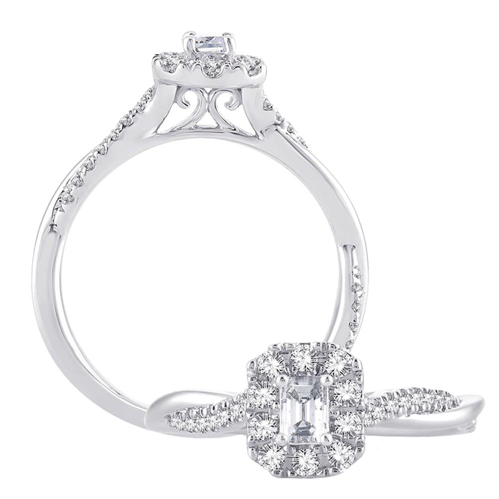 14K 0.50CT Diamond ENGAGEMENT RING