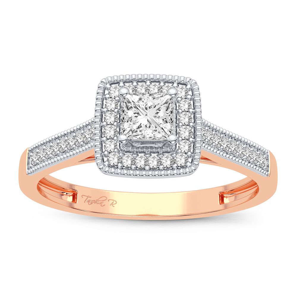 14K 0.21CT Diamond Ring