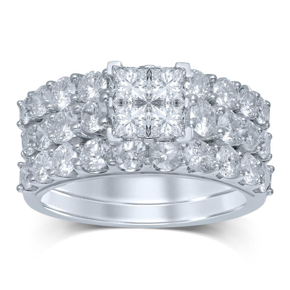 14K 3.00CT Diamond BRIDAL RING