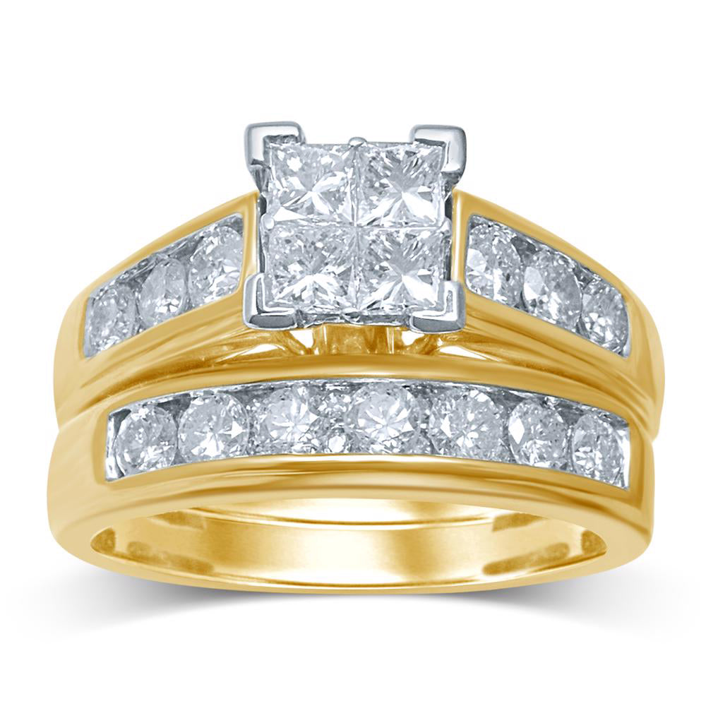 14K 2.00CT Diamond BRIDAL RING