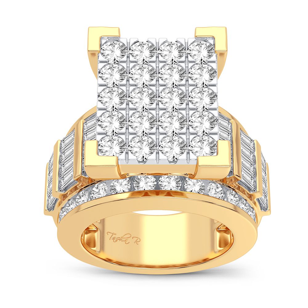 10K 3.90CT Diamond Ring