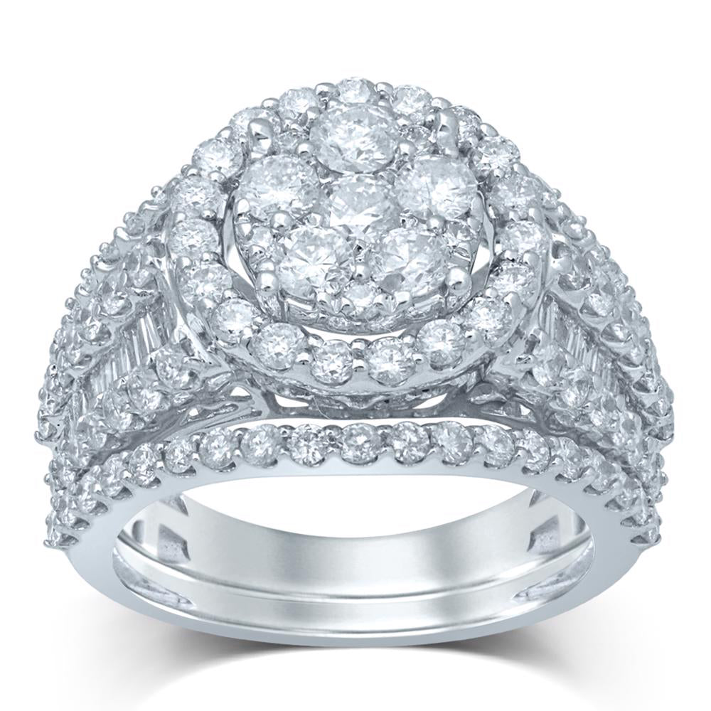 14K 2.63CT Diamond BRIDAL RING