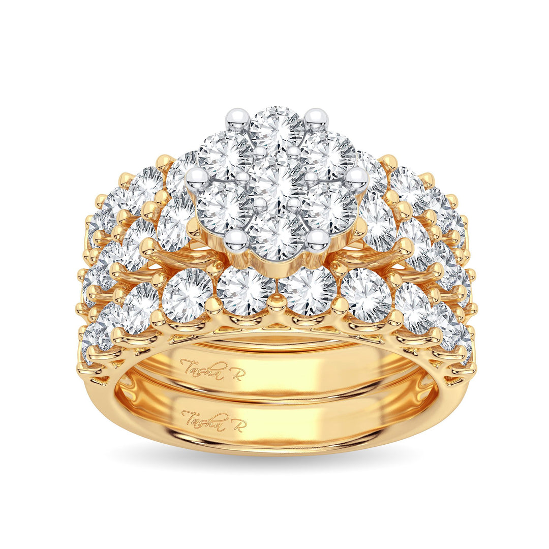 14K 3.00CT Diamond Bridal Ring