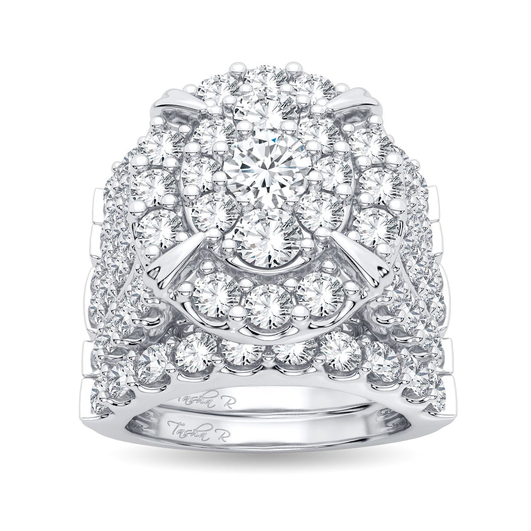 14K 5.00CT Diamond Bridal Ring