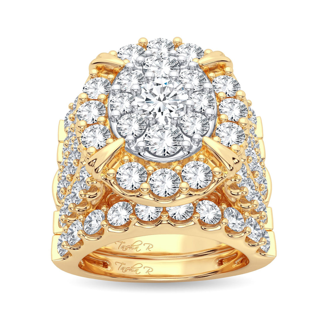 14K 6.00CT Diamond Bridal Ring