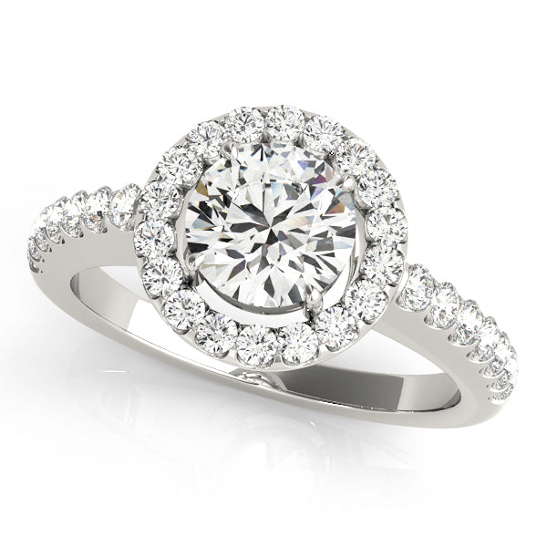 ENGAGEMENT RINGS HALO ROUND