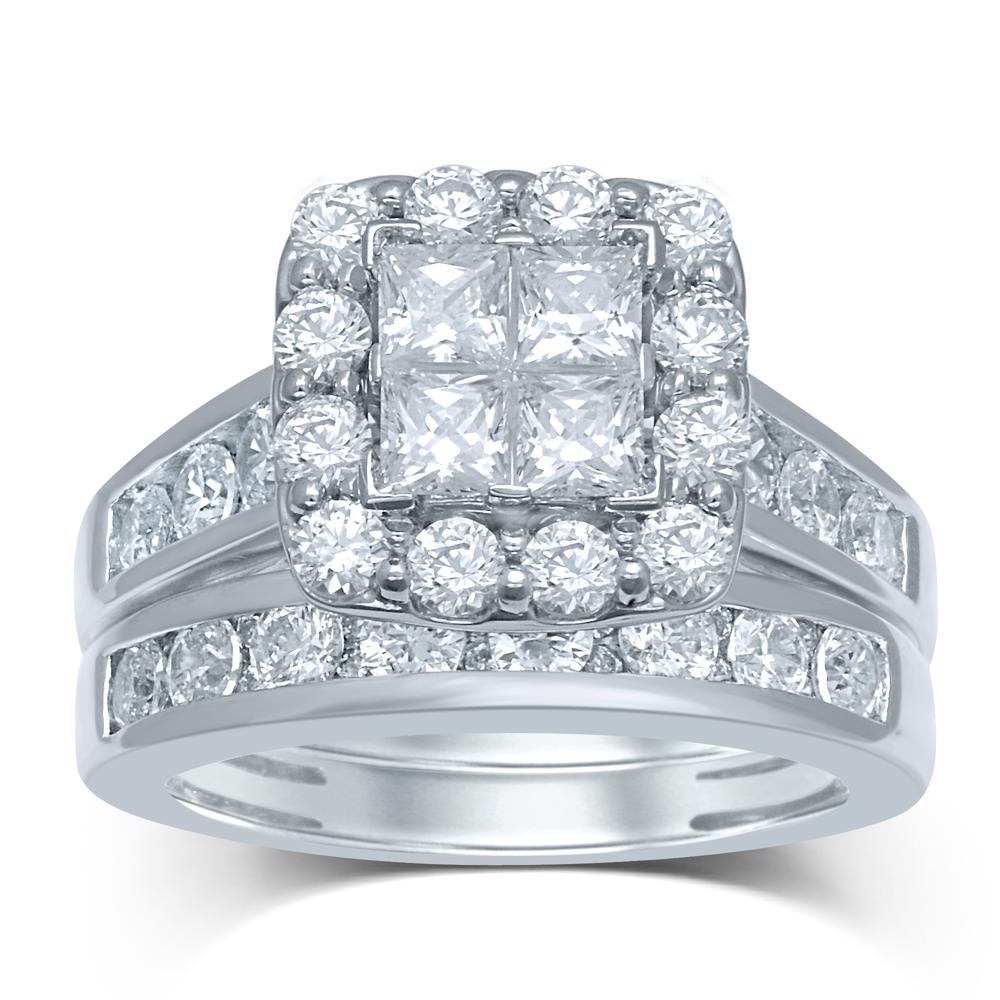 14K 3.00CT Diamond BRIDAL RING