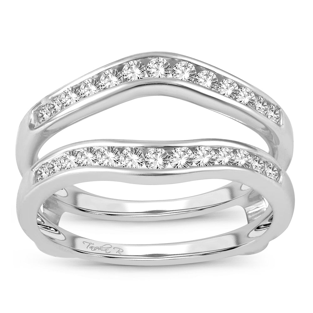 14K 0.50CT Diamond RING GUARD