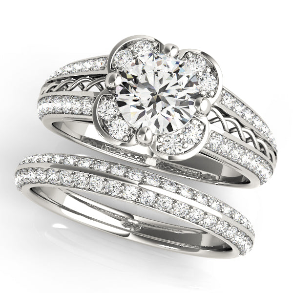 ENGAGEMENT RINGS HALO ROUND