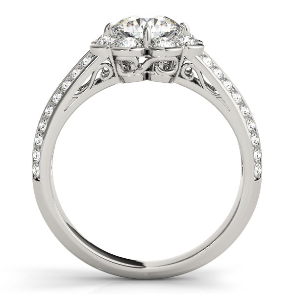 ENGAGEMENT RINGS HALO ROUND