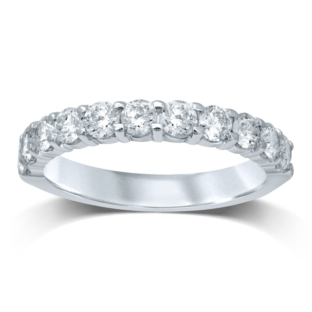 14K 0.16CT Diamond Ladies Band (11 Diamond Stones)