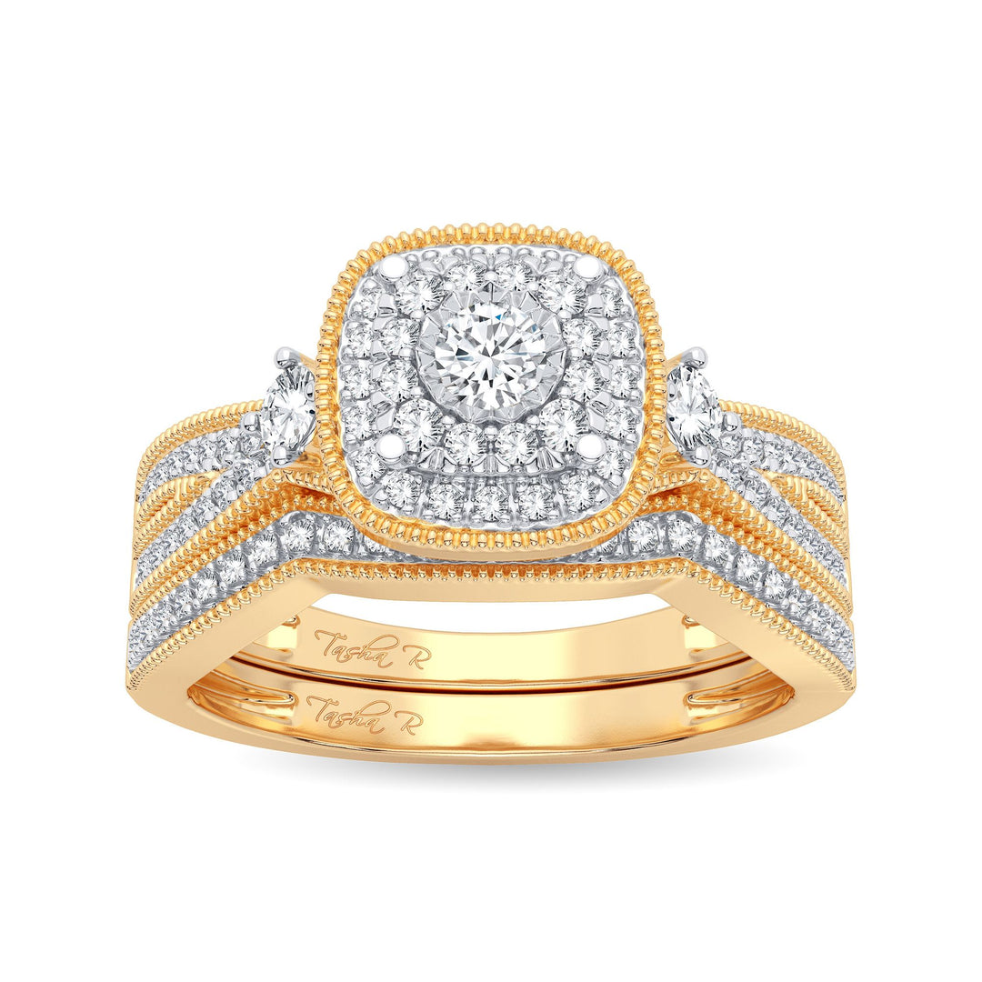 14K 0.50CT Diamond Bridal Ring