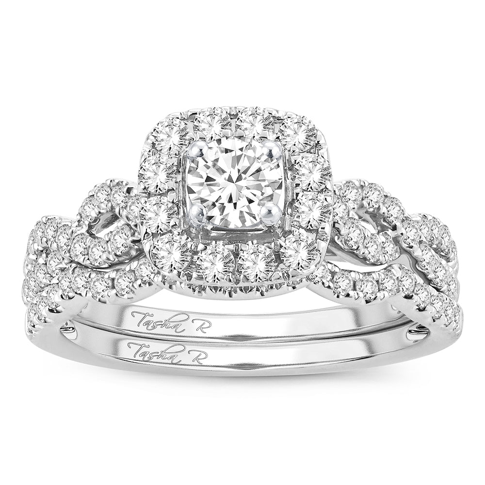 14K 1.00CT Diamond BRIDAL RING