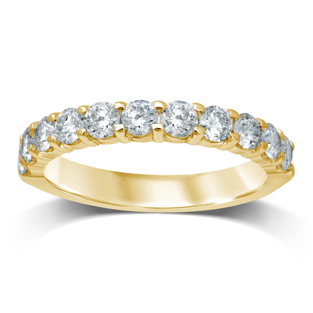 14K 0.20CT Diamond Band (11 Diamond Stones)