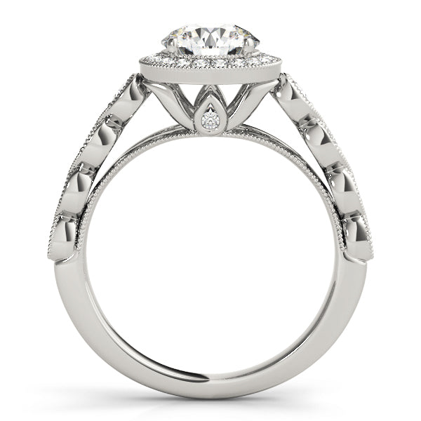 ENGAGEMENT RINGS HALO ROUND