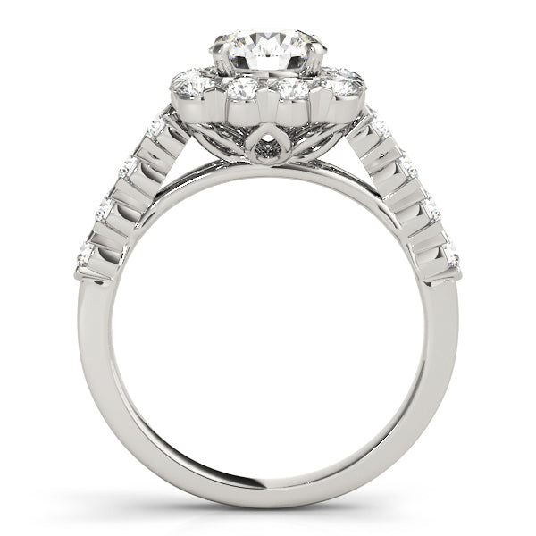 Halo Diamond Engagement Ring