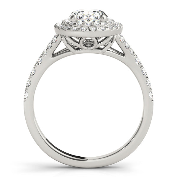 Halo Diamond Engagement Ring