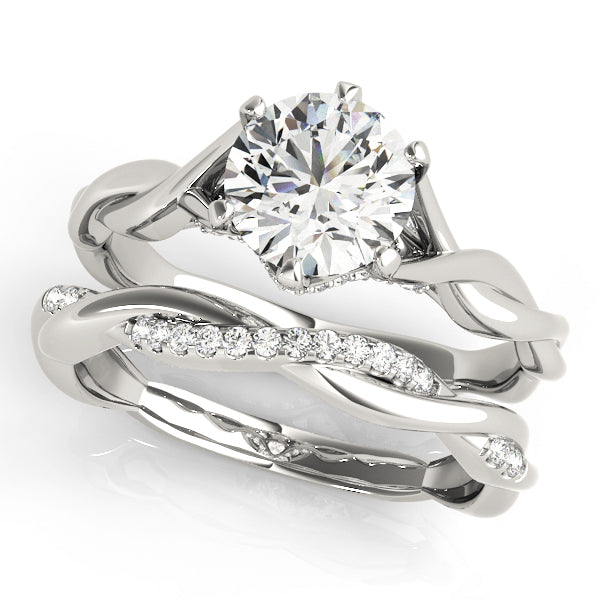 1 CT Round Diamond Solitaire Engagement Ring