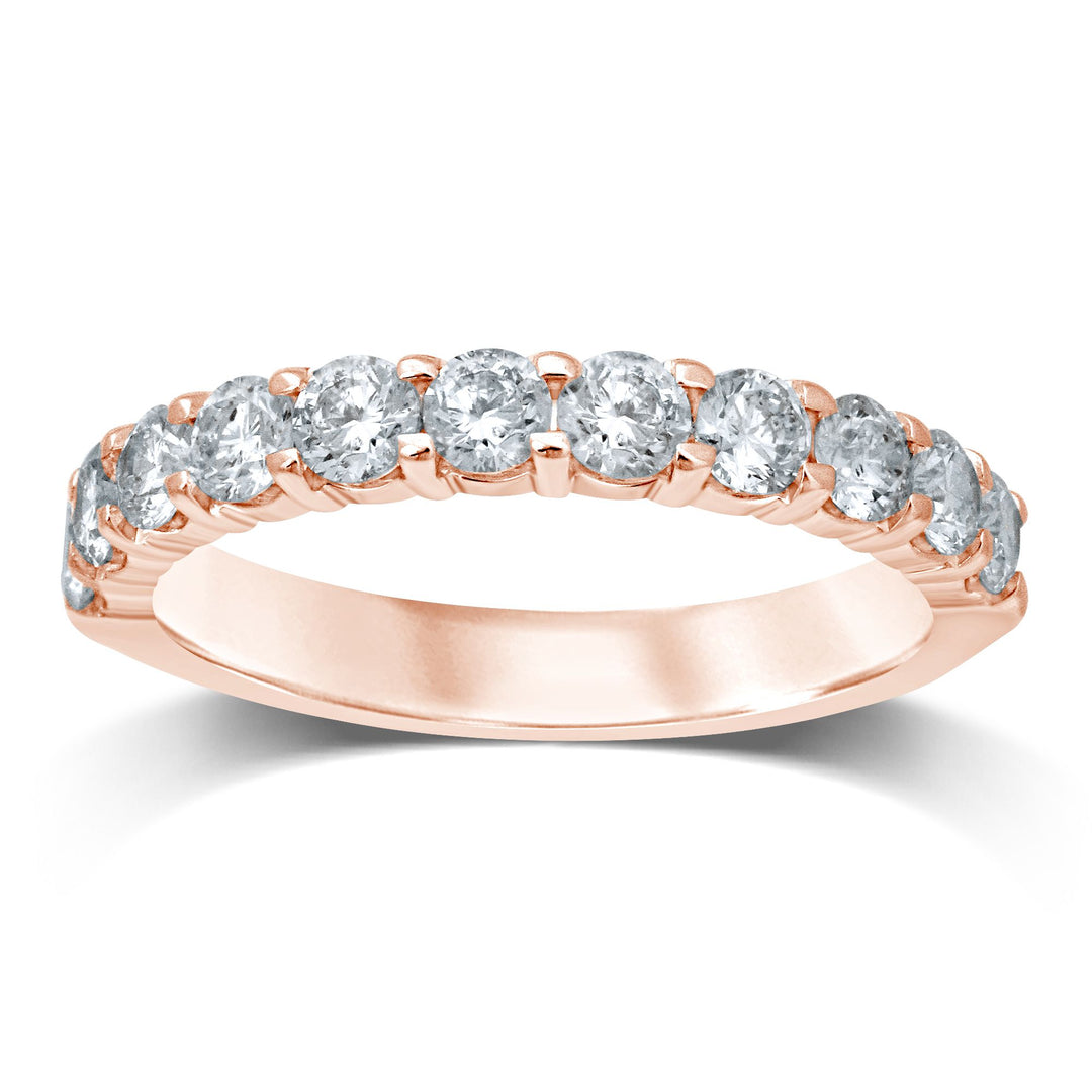 14K 0.90CT Diamond Band (11 Diamond Stones)